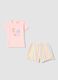 Multicolour organic cotton baby girls&rsquo; pyjamas, regular fit_0