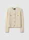 Beige Cardigan in Pure Cotton_4