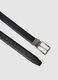 Multicolour reversible belt with metal buckle_1