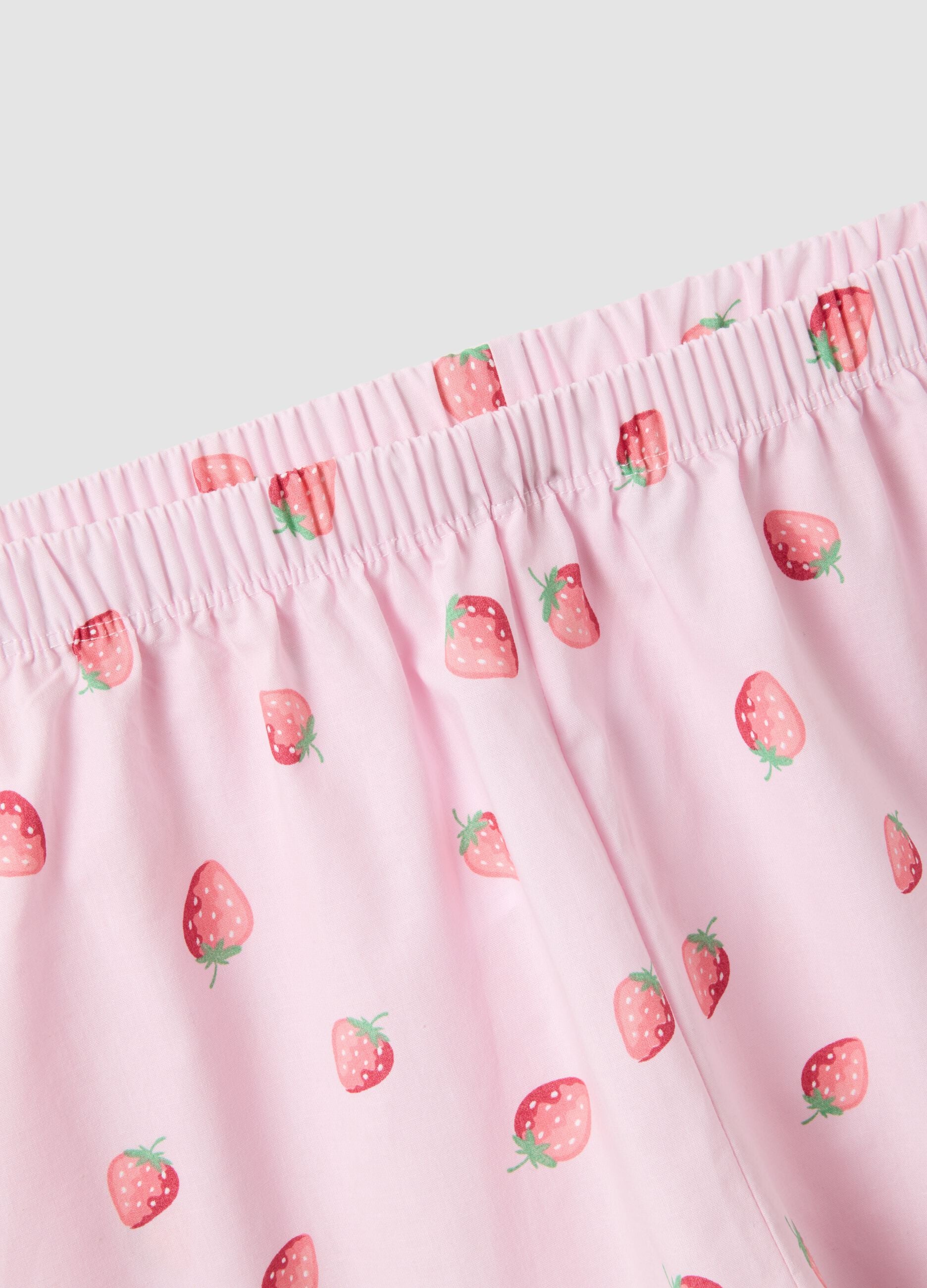Multicolour pure cotton regular fit pyjama for girls