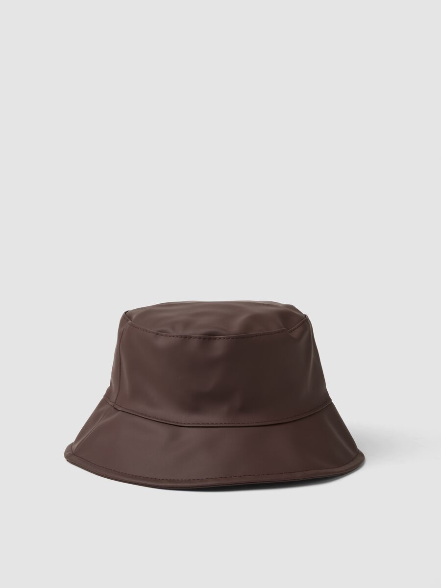Cappello marrone a secchiello_0