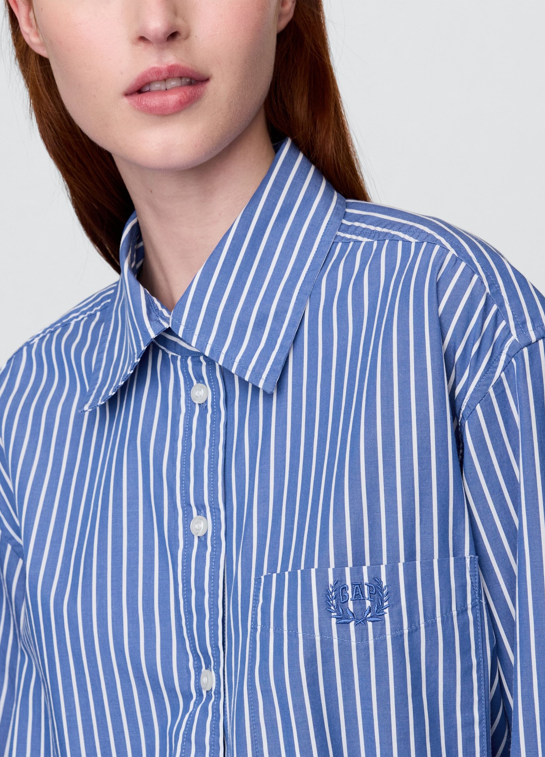 Striped Oversized Shirt