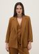 Brown Regular Fit Blazer_0
