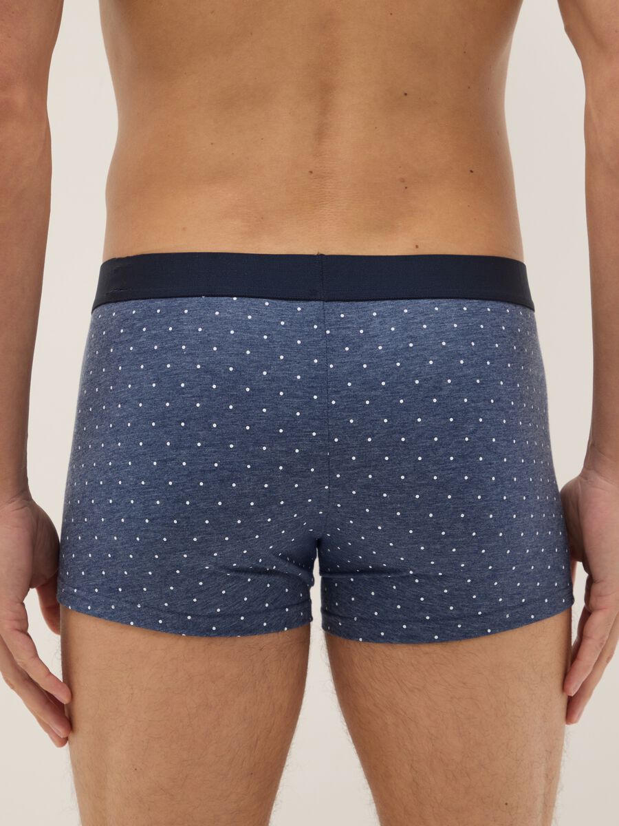 Multipack boxer in cotone organico elasticizzato multicolor regular fit_2