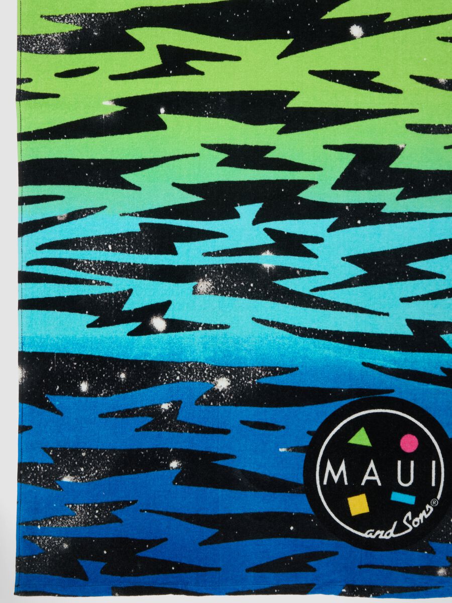 Multicolour pure cotton beach towel_1