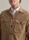 Solid colour shacket in twill_3