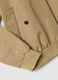 Beige regular fit jacket with zip_5