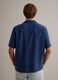 Blue short-sleeve pure lyocell shirt, regular fit_3