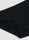 Girl's black cotton stretch regular fit panties_2