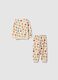 Multicolour newborn pyjamas in pure cotton regular fit with prints_1