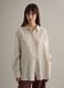 Multicoloured striped linen blend shirt with regular fit_2
