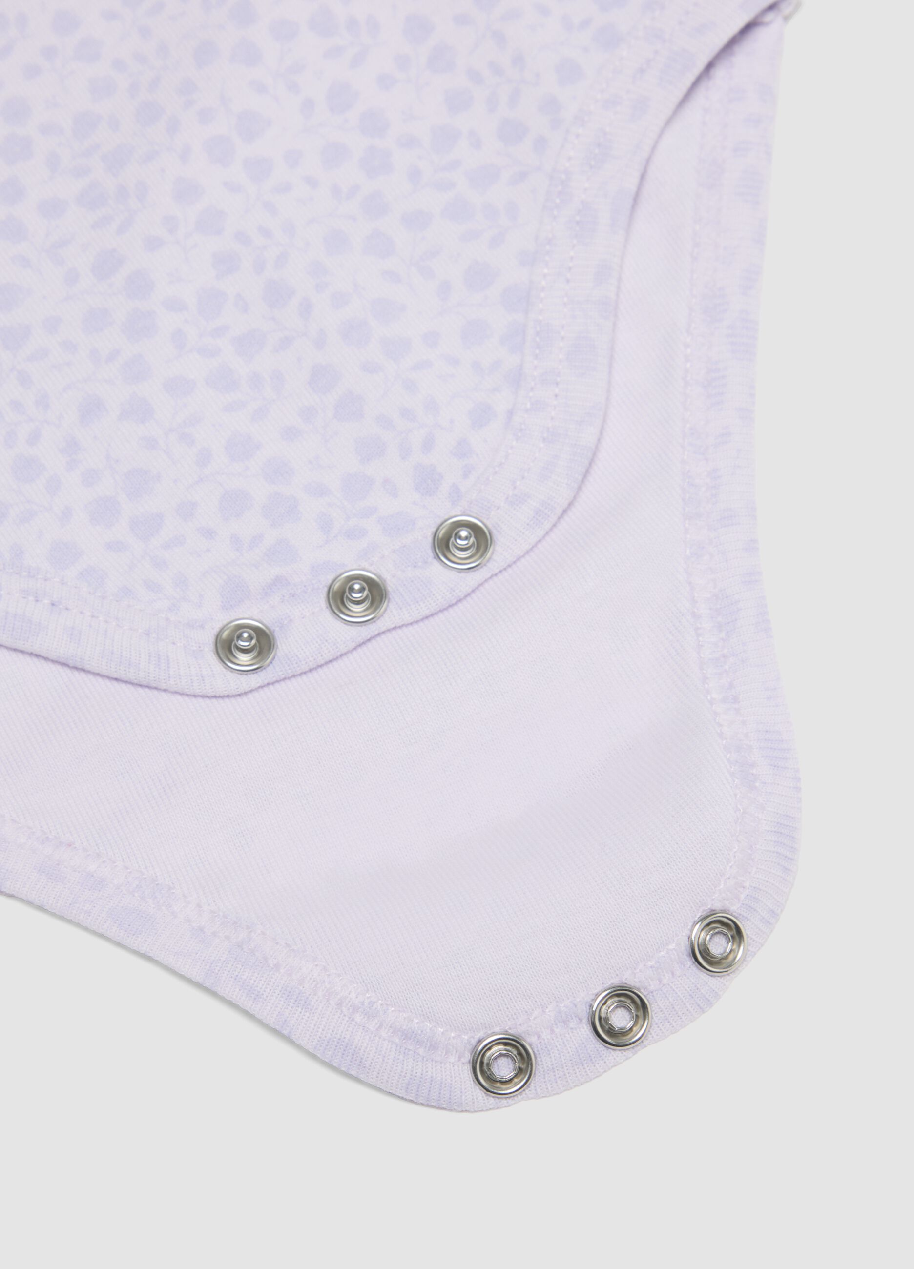 Multicolour sleeveless cotton bodysuit tripack for baby girls