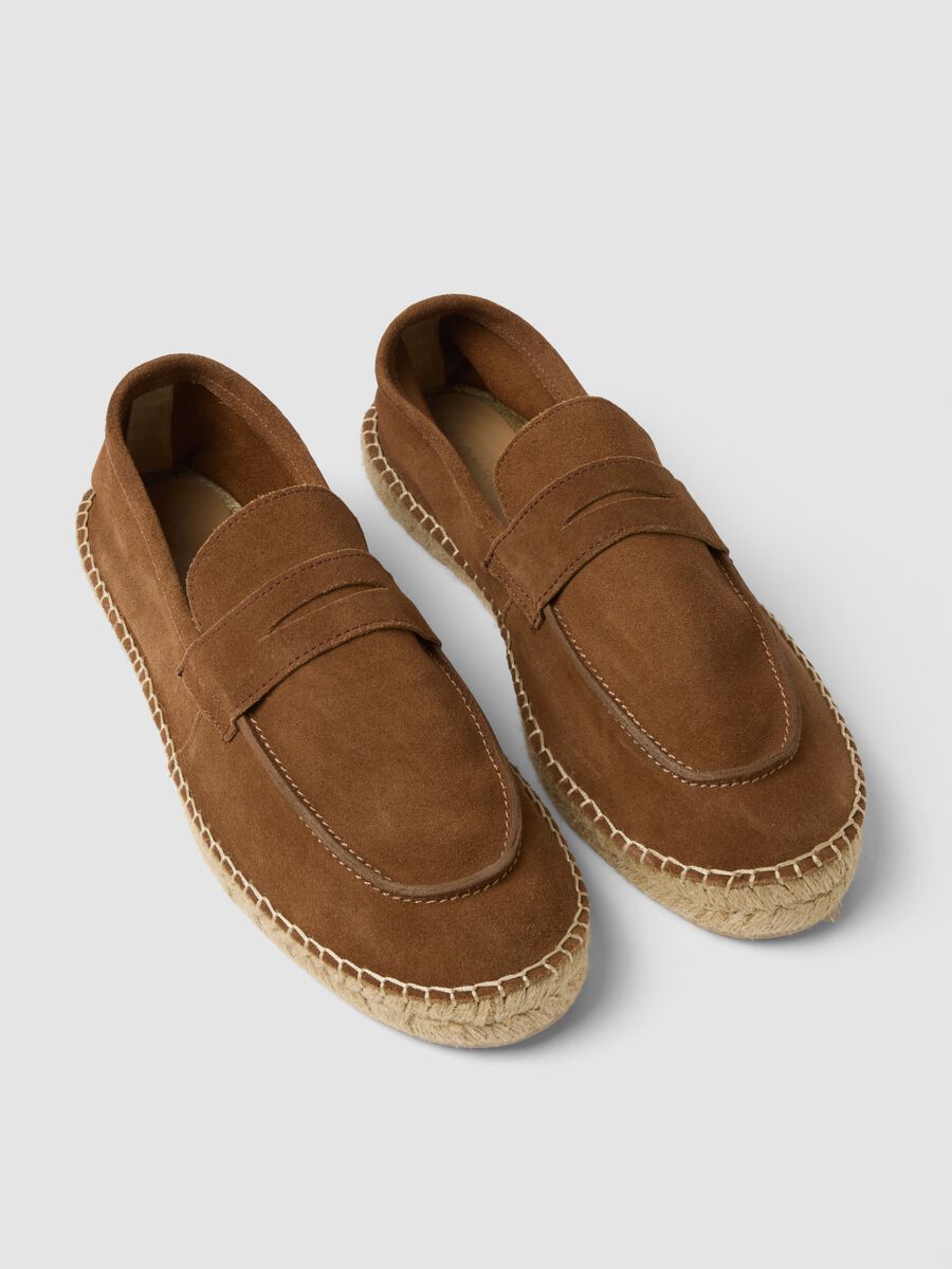 Brown loafers in genuine leather_2