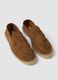 Brown loafers in genuine leather_1