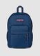 Blue backpack with external pockets_0