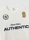 White relaxed-fit pure cotton crew-neck T-shirt with slogan for boys_2