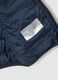 Blue Ultralight padded hooded jacket with zip for boys_3