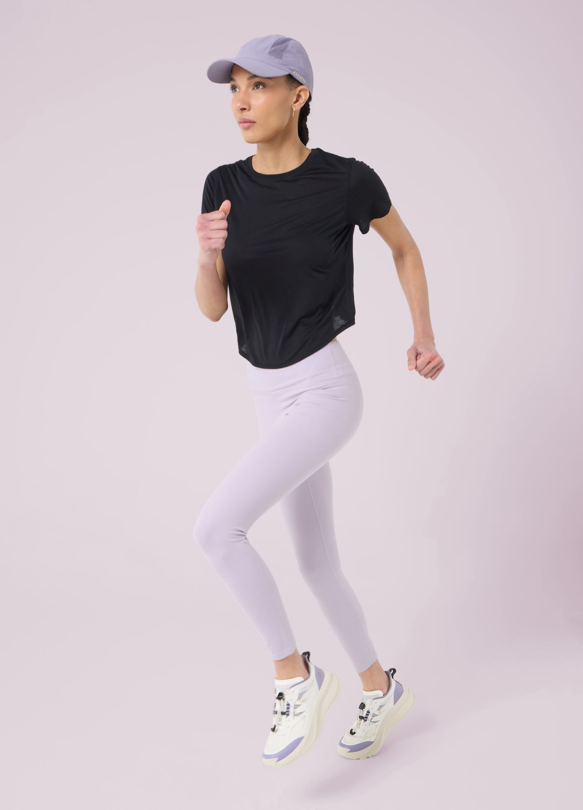 High-waisted technical fabric leggings ALTAVIA STUDIO