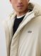 Down jacket with hood and logo embroidery_3
