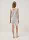 Grey stretch cotton pyjama regular fit with strawberries_2