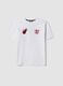 White short-sleeve pure cotton T-shirt_3