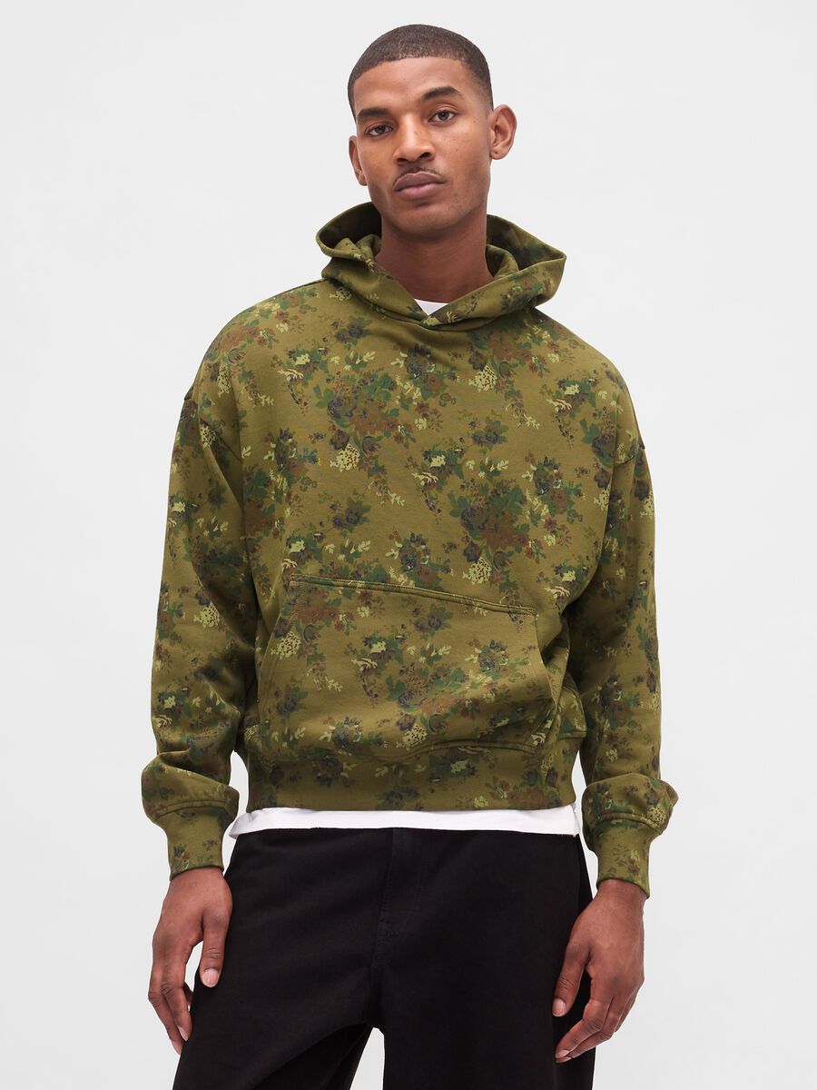 Green Hooded Sweatshirt_0