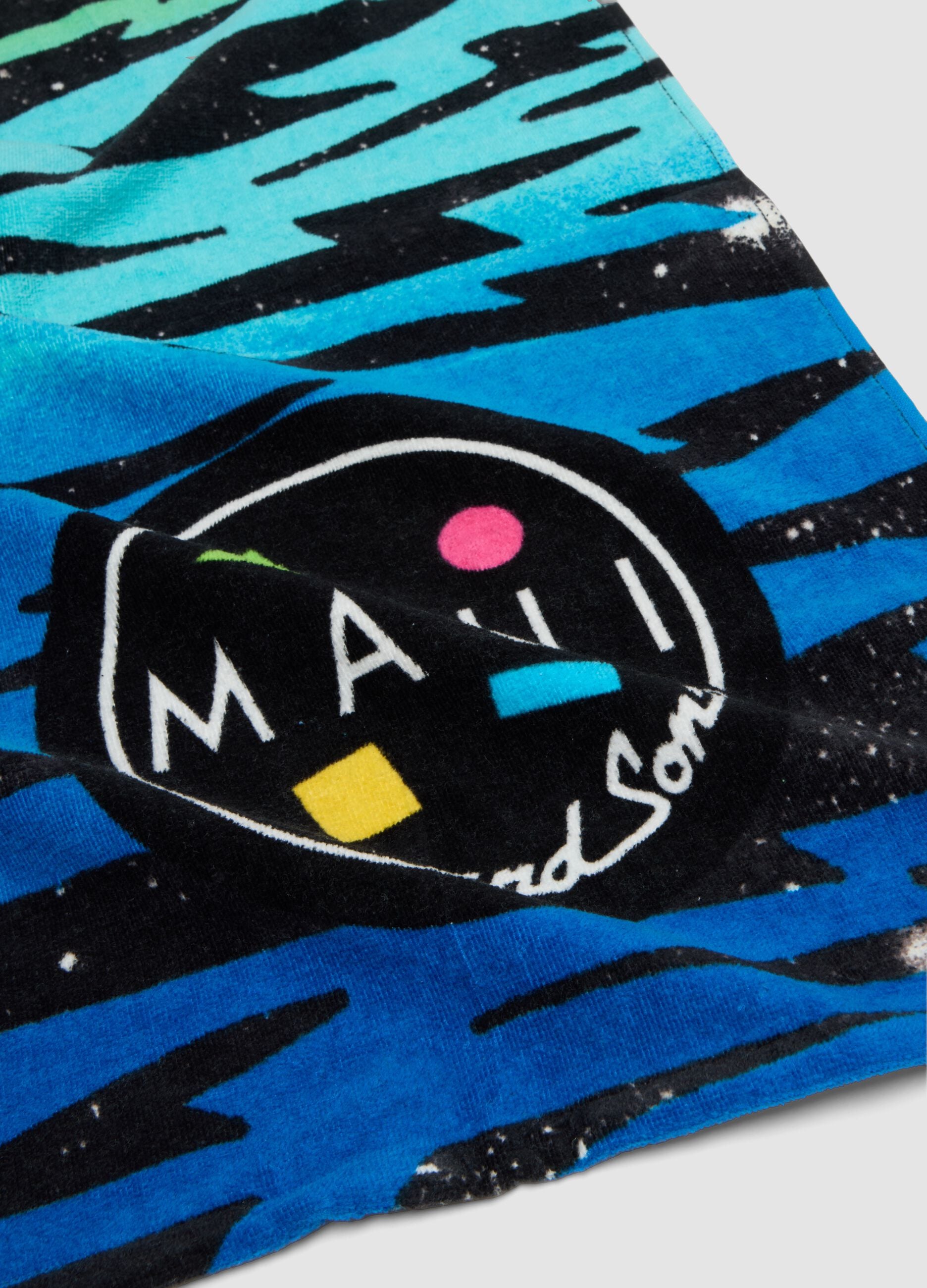 Multicolour pure cotton beach towel