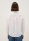Camicia in puro cotone bianca regular fit senza bottoni_2