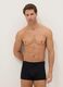 Two-pack regular fit stretch cotton black boxers_0