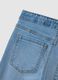 Girls' azure cotton blend flare fit jeggings_3