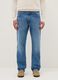 Comfort Fit Stretch Cotton Blue Jeans_1