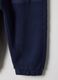 Boys' Regular Fit Blue Pure Cotton Trousers_3