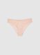 Pink floral lace briefs regular fit_4