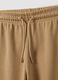 Beige regular-fit joggers in pure organic cotton for boys_2