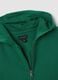 Green pure cotton hoodie, regular fit, for boys_4