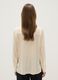 Beige long sleeve satin shirt regular fit_2