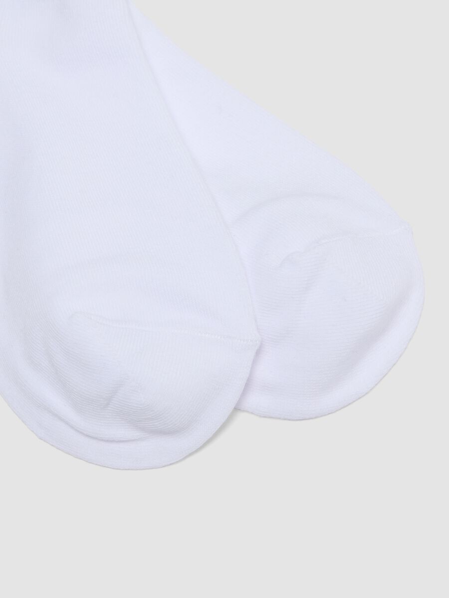 Tripack di calzini bianchi in cotone organico_1