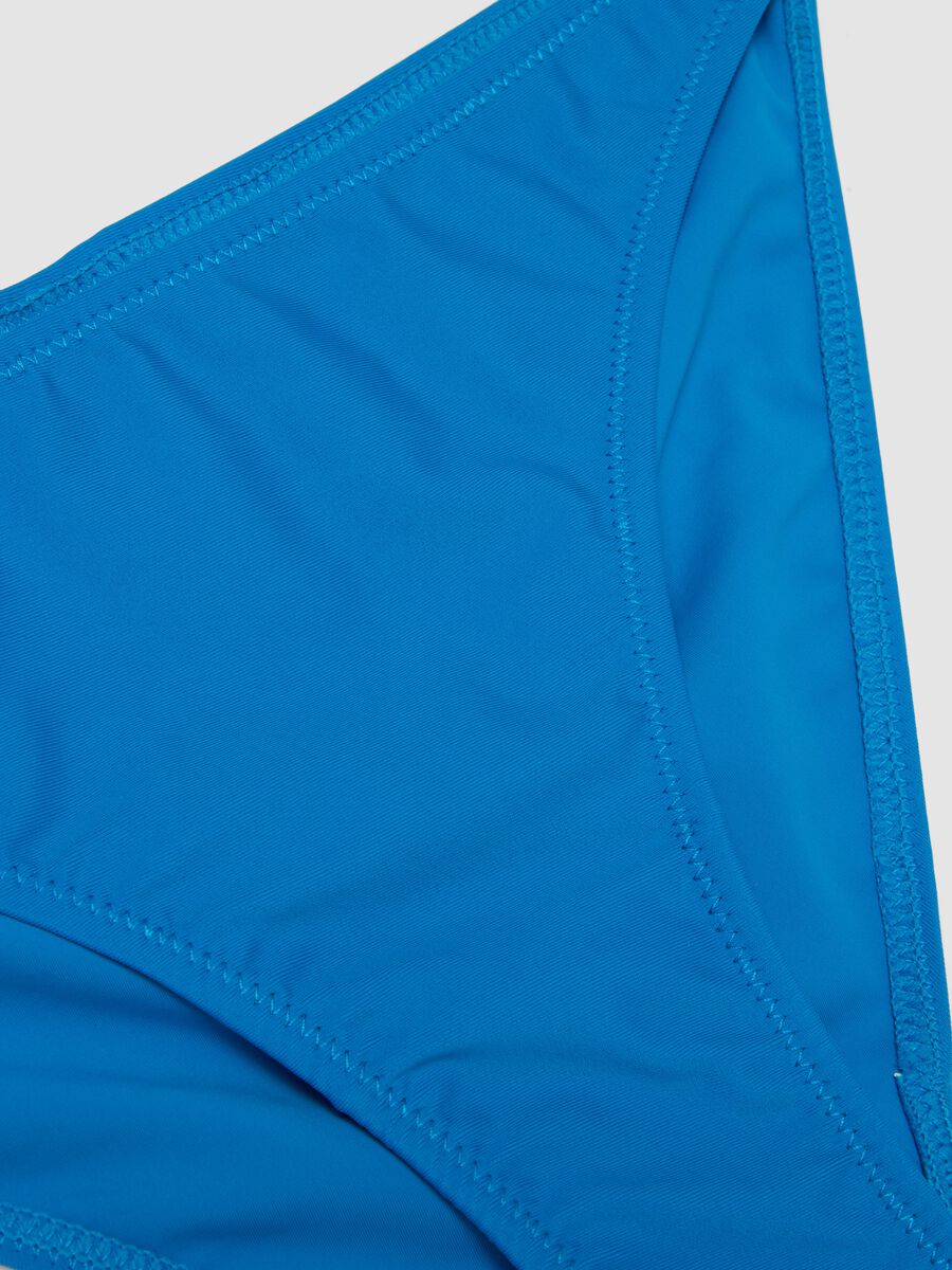 Bikini azzurro in tessuto elasticizzato a triangolo_3