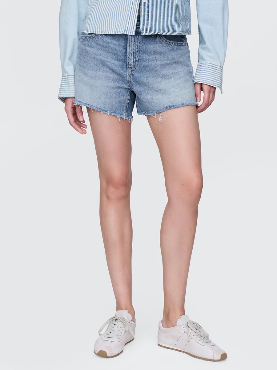 Light Denim Shorts_1