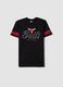 Boys' relaxed fit black pure cotton T-shirt - Chicago Bulls_3