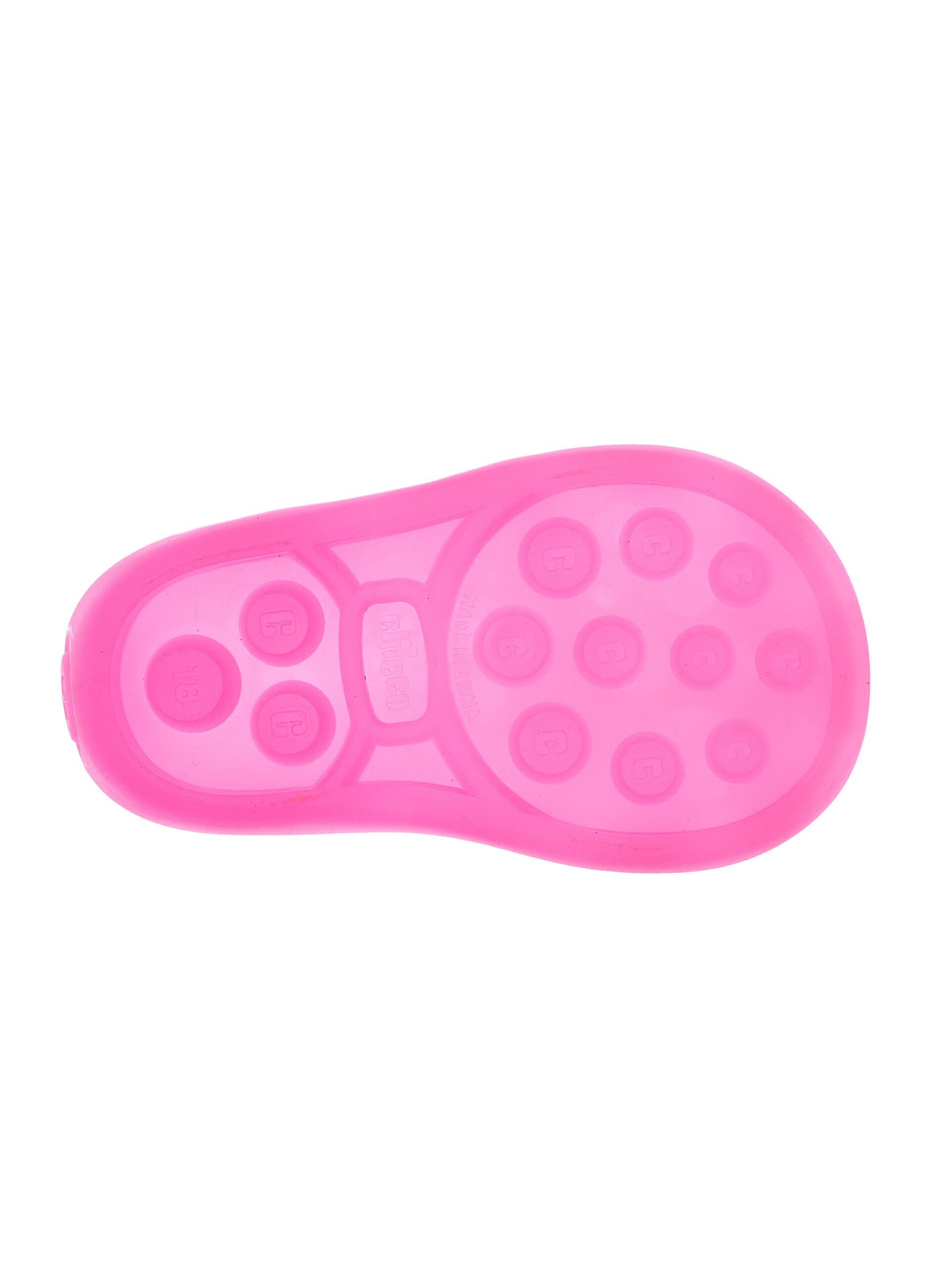 Girls' Pink Sandals with Adjustable Fastening