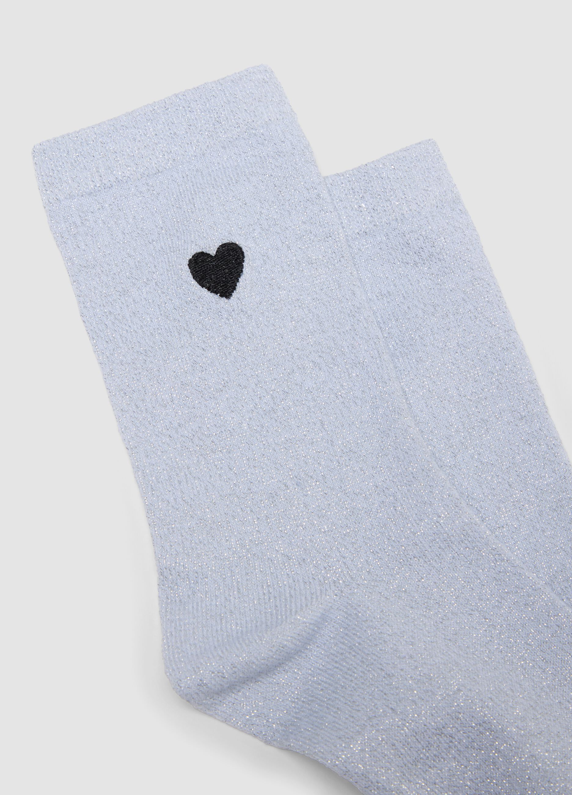 Light blue organic cotton socks