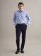 Blue Slim Fit Pure Cotton Shirt_1