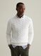 Pullover with cable-knit design_0