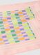 Multicolour regular fit scarf with striped pattern_2
