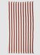 Multicolour pure cotton striped beach towel_2