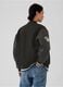 Varsity bomber jacket with glossy-effect sleeves_2