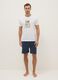 Multicoloured short pyjamas in pure cotton regular fit with print_1