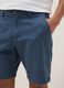 Bermuda chino blu in puro cotone regular fit_3