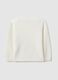 White pure cotton cardigan regular fit for baby girl_1
